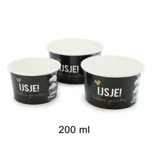 IJsbeker Senso 200ml 1000 stuks - SHOP