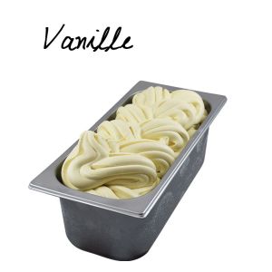 Vanille 6,5 liter Senso-Gelato schepijs 