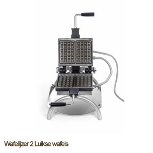 Wafelijzer Atelier voor 2 luikse wafels