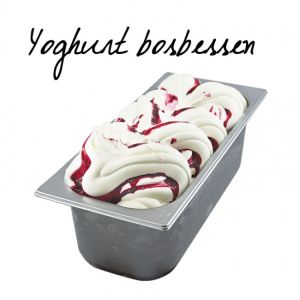 Yoghurt Bosbessen 6,5 liter Senso-Gelato schepijs